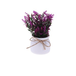 Unique Bargains Artificial Plants 3.94"x3.94"x7.09" 1 Pc - 1 of 3