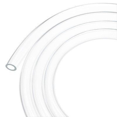 Unique Bargains Clear Plastic Tube PVC Flexible Low Pressure Industrial Tubing 1 Pc