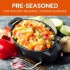 COMMERCIAL CHEF Mini Casserole Dish with Lid, 0.63 Qt. Cast Iron Casserole Dish - 2 of 4