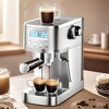 Espresso Coffee Maker with Automatic Milk Frothing System, Temp Adjustable, Steam Wand & Cup Warmer, 20 Bar Espresso Machines for Latte, Cappuccino - 3 of 4