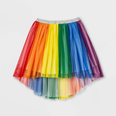 rainbow tutu skirt party city