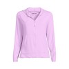 Lands' End Women's Long Sleeve Hooded Full Zip UPF 50 Rash Guard - 3 of 3