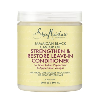 SheaMoisture Leave In Conditioner Jamaican Black Castor Oil, 20 oz