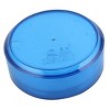Unique Bargains Office Financial Officer Round Sponge Finger Wet Money Casher Blue 6.7 x 2.5cm - 4 of 4