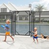 VEVOR Pool Fence Gate, 4 x 2.5 Ft, Easy DIY Installation Inground Pool Gate, Pool Fence Gate Kit with Stainless Steel Latch, - 2 of 4