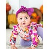 RuffleButts Baby Toddler Girls Long Sleeve Flutter Bubble Romper - 3 of 4
