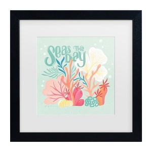 Trademark Fine Art - Gia Graham Under the Sea II Matted Framed Art - 1 of 4