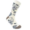 Aloha Hawaiian Floral Hibiscus Pattern Socks from the Sock Panda (Men's Sizes, Adult Large) - 2 of 3