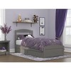 AFI Furnishings Warren Platform Bed TXL with Footboard & TXL Trundle AG - 4 of 4
