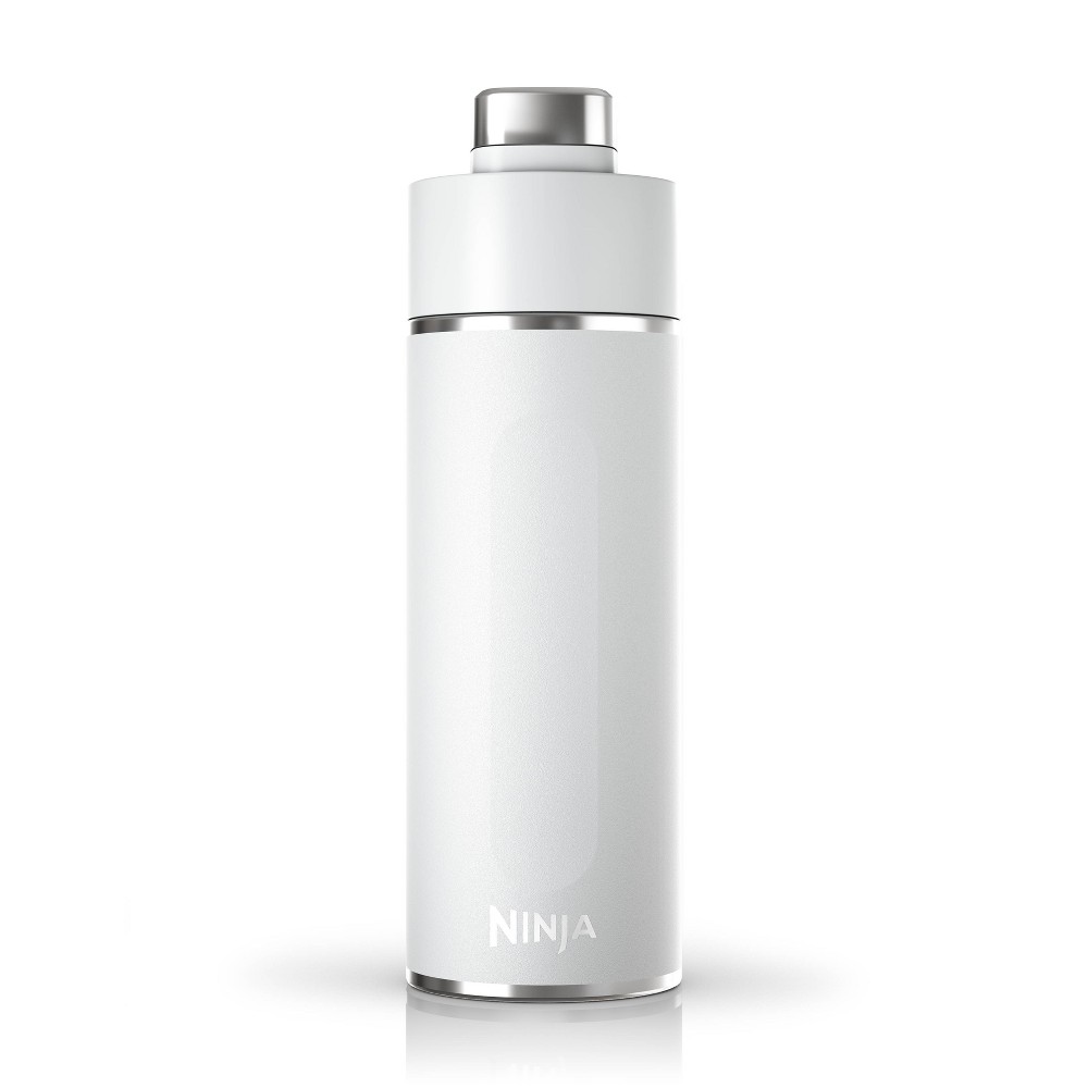Photos - Glass Ninja Thirsti 24oz Travel Water Bottle - Cloud White 