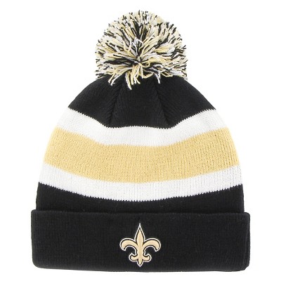 saints beanie with pom