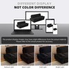 YONWAY 73" Queen Pull Out Sofa Bed with Side Storage, 3-in-1 Convertible Sleeper Sofa Velvet Loveseat Bed, for Living Room,Bedroom,Apartment,Office - 3 of 4