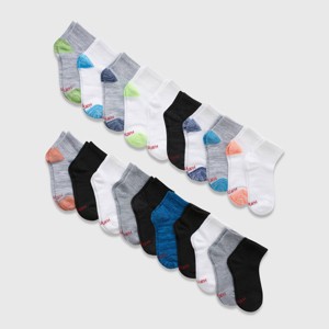 Hanes Boys' 20pk Ankle Socks - Colors May Vary - 1 of 3