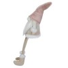 Northlight Sitting Christmas Gnome with Dangling Legs - 24" - Cream and Pink - 2 of 3