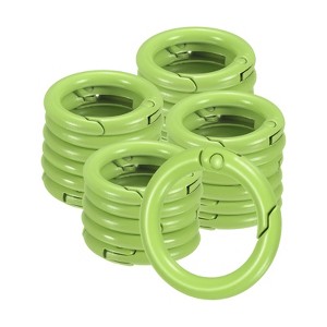 Unique Bargains Metal Spring O Rings Zinc Alloy Durable Multipurpose Lightweight Buckle 5/8 Inch - 1 of 4