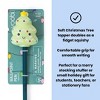 Yoobi Holiday Novelty Ballpoint Pen Christmas Tree Squishy Topper Pen 1.0mm Black Ink Stocking Stuffer - 2 of 4
