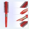 Unique Bargains for Straight Curly Plastic Hair Brush Red 1Pc - 3 of 4