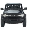 2022 Ford Bronco Badlands Edition (Open Top) Dark Blue 1/18 Model Car by GT Spirit for ACME - 3 of 4