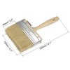 Unique Bargains Double Thick Bristle Wall Treatment Tool Paint Brush with Wooden Handle - 2 of 4