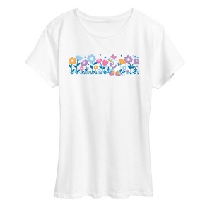 Women's - Disney - Daisy Flowers Short Sleeve Graphic T-Shirt - 1 of 4