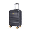 Whisen 18.5 in. Carry On Luggage Hardshell Lightweight Suitcase with TSA Lock and Spinner Wheels - 2 of 4