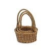 Cheung's Kirkel Nested Round Basket Set - Dark Brown - 3 of 4