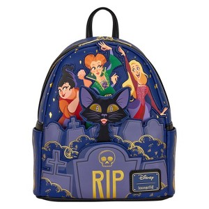 Loungefly Hocus Pocus - Sanderson Sisters Graveyard Mini Backpack - 1 of 4