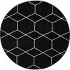 Unique Loom Trellis Frieze Geometric Trellis Indoor Woven Area Rug - 2 of 4