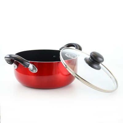 Better Chef 4-Quart Red Aluminum Non-Stick Dutch Oven