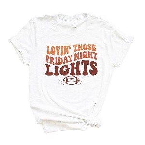 Simply Sage Market Women's Friday Night Lights Football Short Sleeve Graphic Tee - 1 of 2