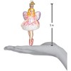 Old World Christmas Glass Blown Ornament, Sugar Plum Fairy - 3 of 4