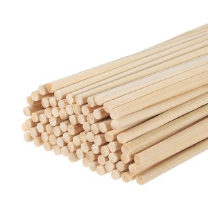 Unique Bargains Arts Garden Christmas Decoration Round Natural Wood Sticks 100 Pcs - 1 of 4
