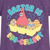 Girls' - SpongeBob Squarepants - Easter Is Egg Fitted Short Sleeve Graphic T-Shirt - 2 of 4
