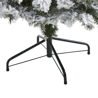 5' Flocked Fir Artificial Christmas Tree with Stand