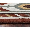 Alora Decor Ryder Southwest Medallion Rug Rust - 3 of 3