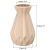 Unique Bargains Unique Minimalist Elegant Floral Ceramic Flower Vases for Home Room Decor - 2 of 4