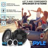 Pyle 6.5" 3-Way Car Audio Speakers Component Kit, 150W Peak, 4 Ohm - PLD63C - 3 of 4