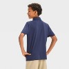 Boys' Textured Golf Polo Shirt - All In Motion™ - 2 of 3