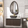 32'' Wall Mounted Bathroom Vanity Cabinet w/ Sink Faucet Floating Storage - 4 of 4
