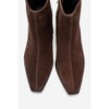 Lexia - Brown Suede Leather Western Boot (Women) brown suede 7 Forever & Always Shoes US - 3 of 4