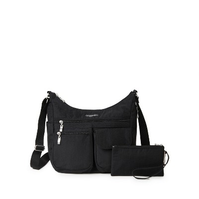 baggallini Women's Everywhere Bagg Crossbody Shoulder Bag with RFID Wristlet