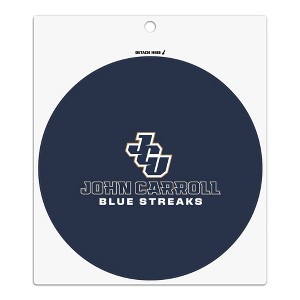 John Carroll University Blue Streaks Logo Automotive Car Refrigerator Locker Vinyl Circle Magnet - 1 of 4