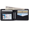 Alpine Swiss RFID Luka Men's Flip ID Wallet Deluxe Capacity Bifold With Divided Bill Section Comes in a Gift Box - 3 of 4