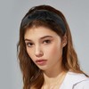 Unique Bargains Satin Knot Headband Hairband for Women 1.2 Inch Wide 1Pcs - 2 of 4