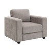 PAGED Chenille Accent Chairs with Widen Arms,Oversized Arm Chair,Comfy Chairs for Living Room,Bedroom - 4 of 4