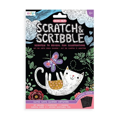 Cutie Cat Scratch And Scribble
