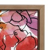 Kate and Laurel Sylvie Delight Framed Canvas by Janet Meinke-Lau, 23x33, Gold - 3 of 4
