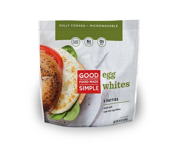Good Food Made Simple Frozen Egg White Patties - 10oz