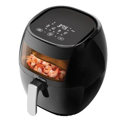 Chefman 8qt Capacitive touch Window Air Fryer - RJ38-WD-8T