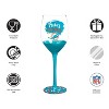 Evergreen Miami Dolphins, 17oz Boxed Stemware - 3 of 4
